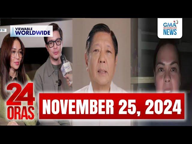 24 Oras Express: November 25, 2024 [HD]