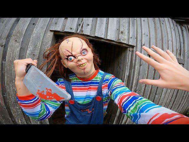 CHUCKY VS PARKOUR POV (PSYCHO KILLER)