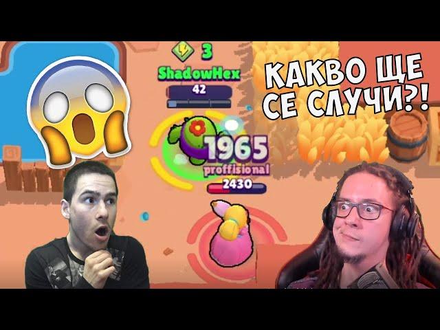 ОЦЕЛЯХ НА 42 КРЪВ И... - BRAWL STARS С @VoodooHeadsTV