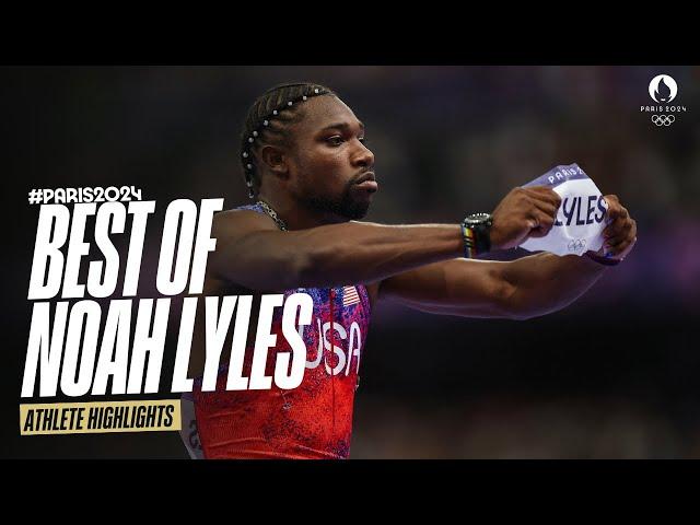 The best of Noah Lyles at the Olympics 