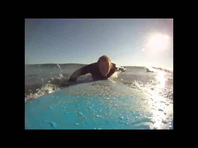 Legendary Lars surfs Pleasure point capitola 9/27/10