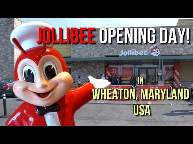 Jollibee Opens in Westfield, Wheaton, Maryland USA | Ordering on the Grand Opening Day | 4K