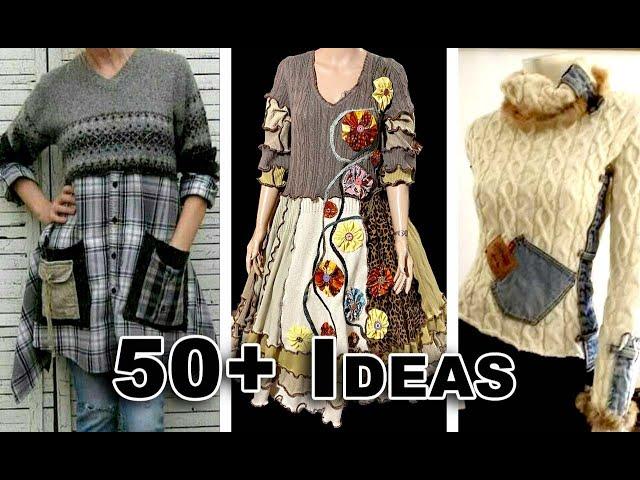 50+ Upcycled Sweaters to Inspire Your Next Project | ep 4