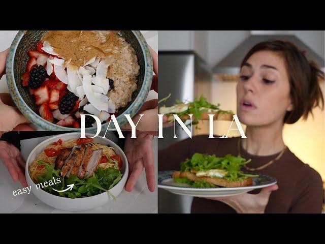 DAY IN THE LIFE | Easy, delicious (& quick) meals, auditions, and more!