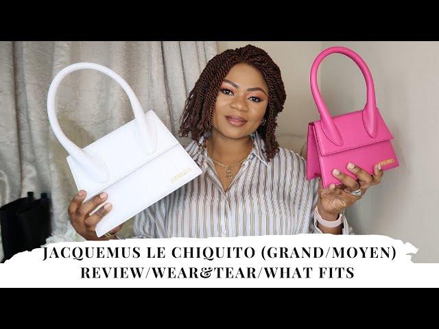 JACQUEMUS BAGS REVIEW: WEAR & TEAR and WHAT FITS - Le Grand Chiquito & Le Chiquito Moyen