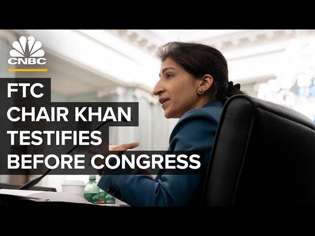 FTC Chair Lina Khan testifies during oversight hearing by House Judiciary Committee — 7/13/23