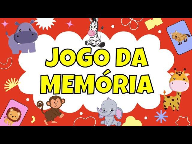 JOGO DA MEMÓRIA - JOGO EDUCATIVO ALFABETIZAÇÃO