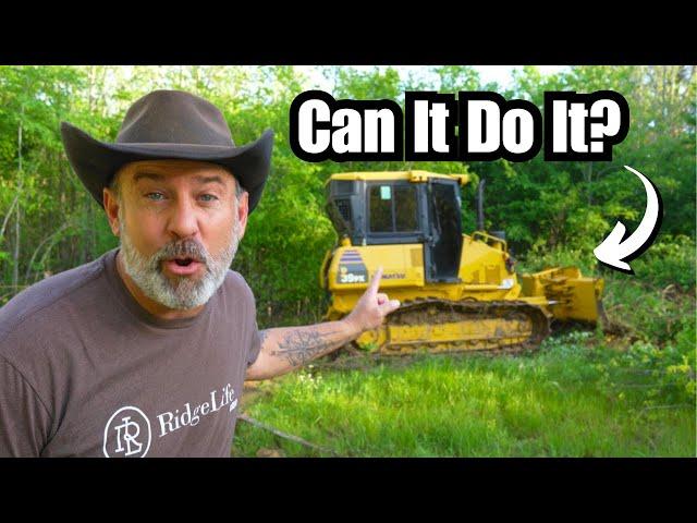 Bulldozer Time!!!| D39px Clearing Land For The Barn | Off Grid Journey BEGINS!!!