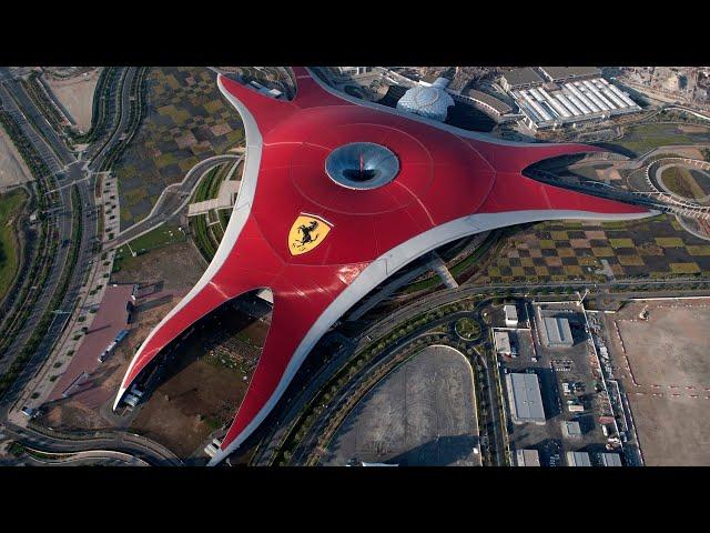 ОБЗОР ФЕРРАРИ ПАРКА В АБУ-ДАБИ | Залезла на знаменитую крышу Ferrari World