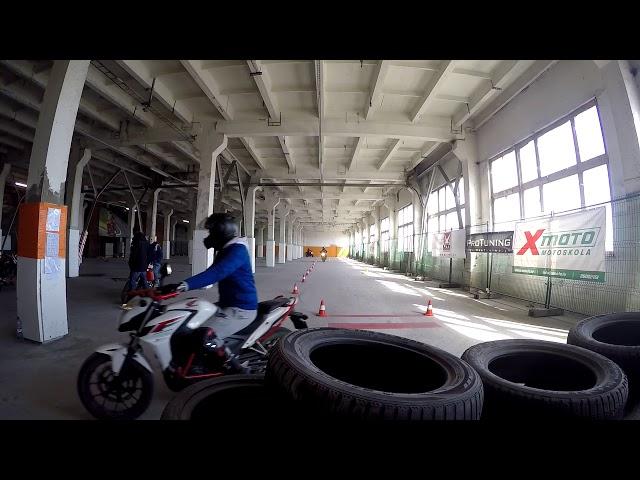 Xmoto мотошкола, закрытая площадка