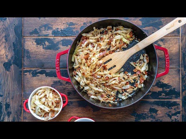 One-Pan Cabbage and Bacon Keto Bowl