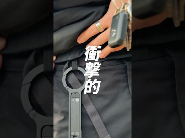 最強にコンパクトなスマホ三脚️‍ #キャンプ #アウトドア #ブラックキャンプ