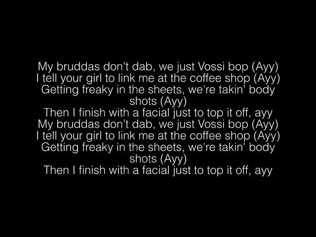 Stormzy- Vossi Bop Lyrics