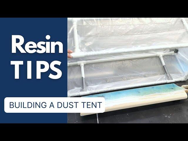 Resin 101 Tips and Hacks: Building A Custom Dust Cover #resintips