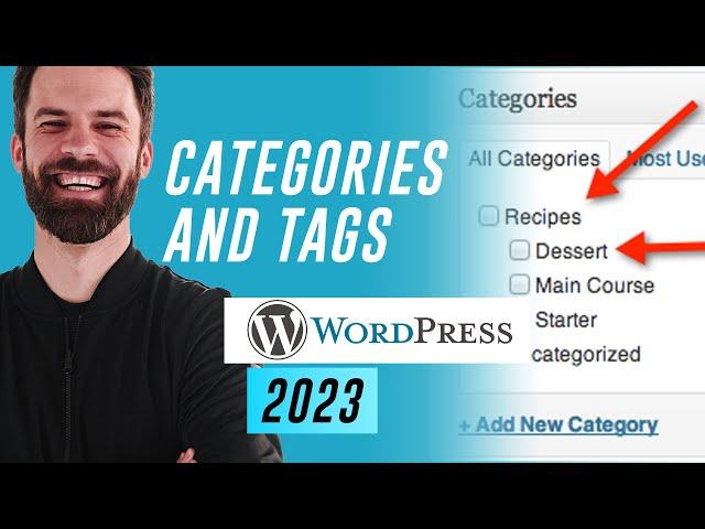 Understanding EVERYTHING  ABOUT Categories And Tags IN WordPress 2023