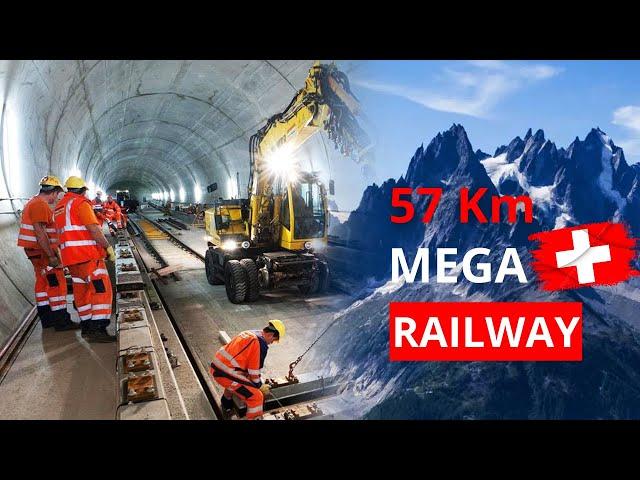 Switzerland Built the World's Longest Tunnel