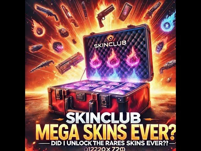 SkinClub Mega Event  – Did I Unlock the Rarest Skins Ever?! | SkinClub Promo Code 2024 |