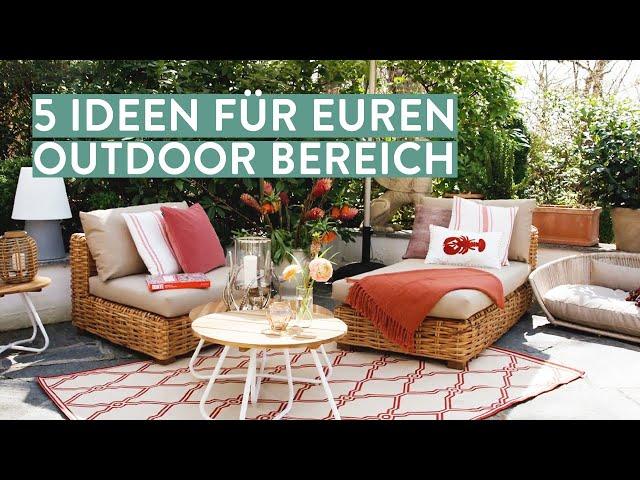 Terrassen & Garten Ideen | Inspiration für Euren Outdoor Bereich!