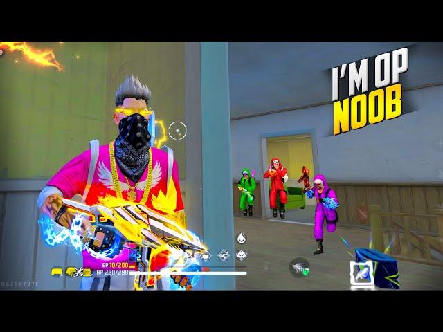 FREEFIRE " Pajama King " Solo vs Squad Mp40 + Scar III  23 Kills Op - Garena free fire #freefire