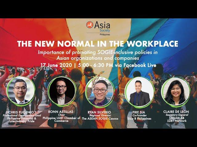 The New Normal in the Workplace: SOGIE-inclusive policies in Asian organizations and companies