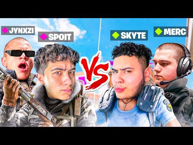 Spoit & Jynxzi vs Skyte & Merc 2v2 (Rainbow Six Siege)