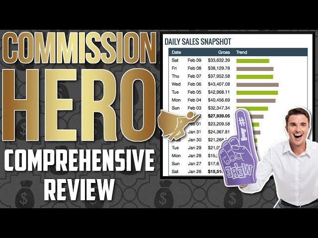 Honest Commission Hero Review and Bonus - How To Make Affiliate Marketing Money With Clickbank