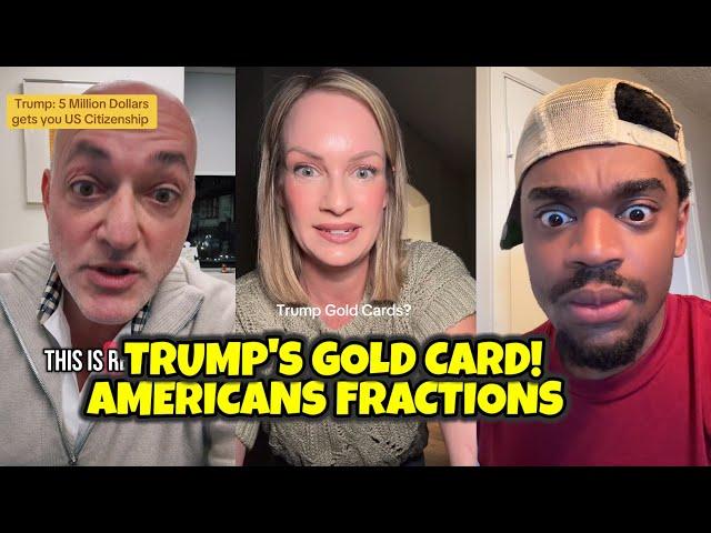 Americans Reactions To Trump's 'Gold Card' Plan To Attract Wealthy Foreigners