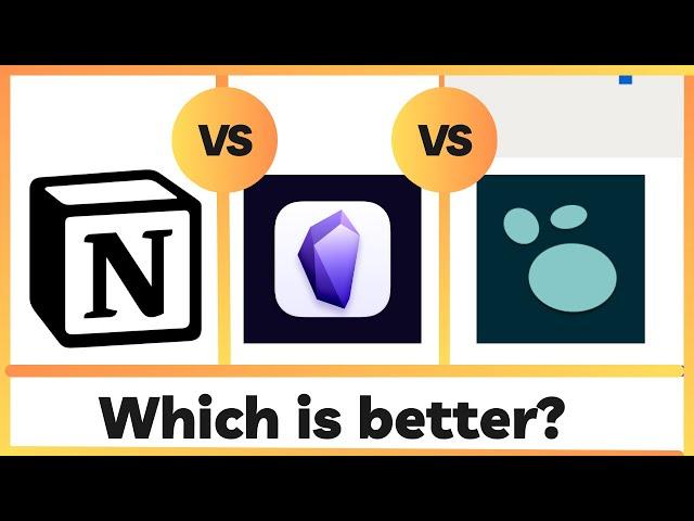 Logseq Vs Obsidian Vs Notion: Which Is Better?