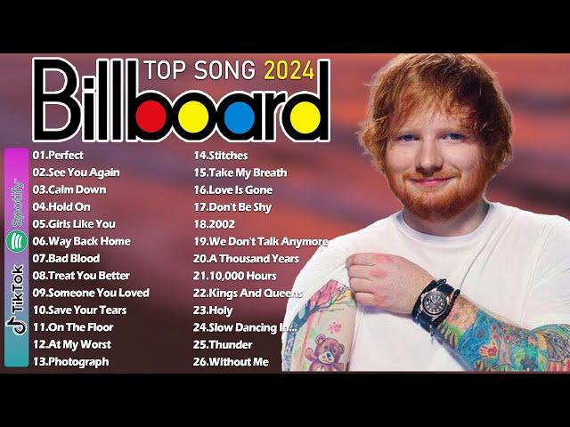 Ed Sheeran, Shawn Mendes, Bruno Mars, Dua Lipa, The Weeknd, Adele, Maroon 5 - Top Hits 2024
