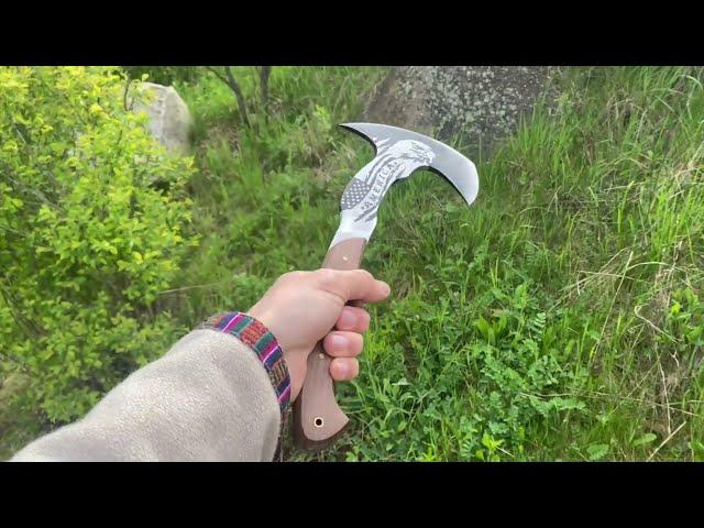 American Eagle Tomahawk Axe Hand Forged