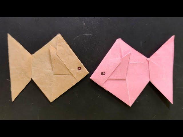 How to make Paper Fish | Paper Fish Making | Easy Origami Fish Tutorial | Origami Fish