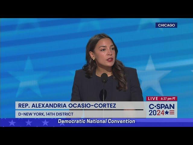 Rep. Alexandria Ocasio-Cortez Full Speech at Democratic National Convention