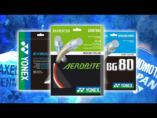 A Complete Guide to Yonex Badminton Strings 2022!