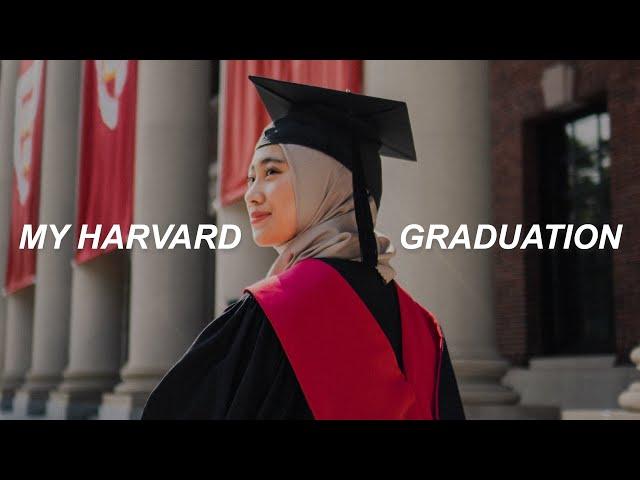 I finally uploaded my Harvard graduation vlog 