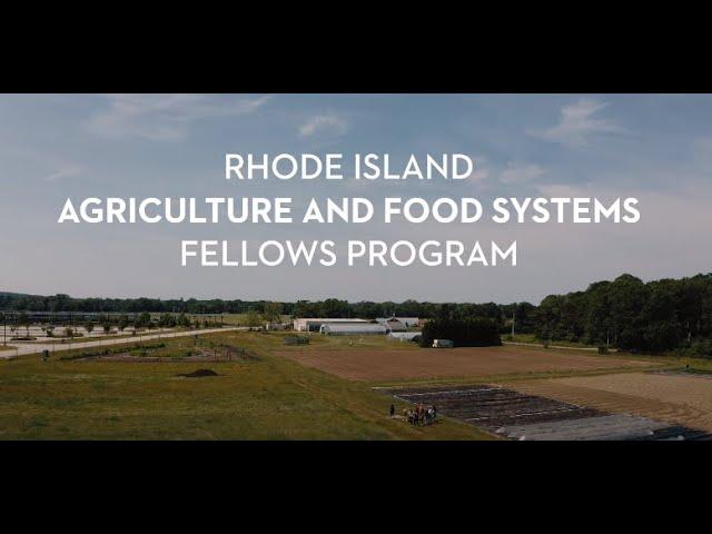 RI Agriculture and Food System Fellows Program