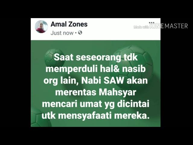 CERITA MAHSYAR: AMALZONES QOUTES 1.0