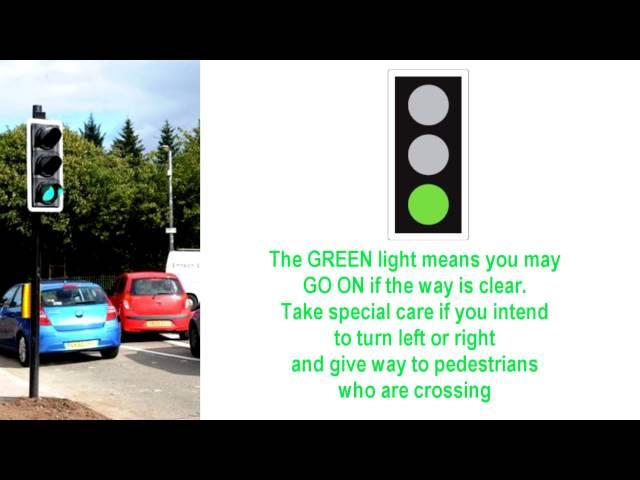 Traffic Light Signals UK Highway Code