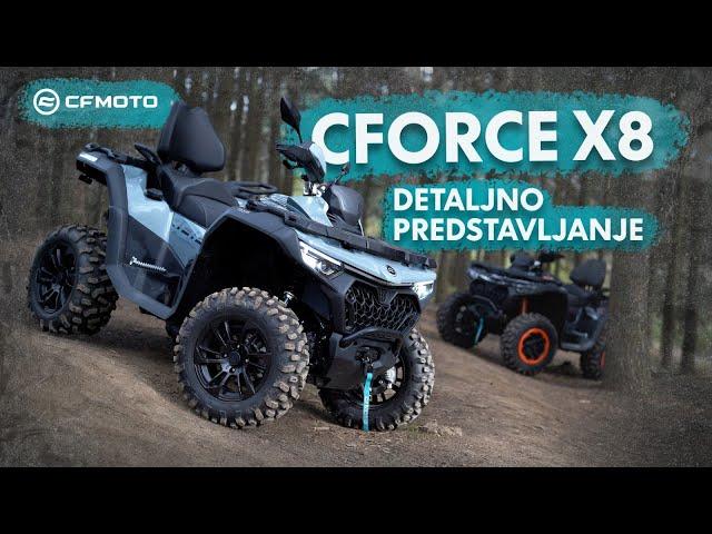 NOVI CFORCE X8 - Detaljno predstavljanje