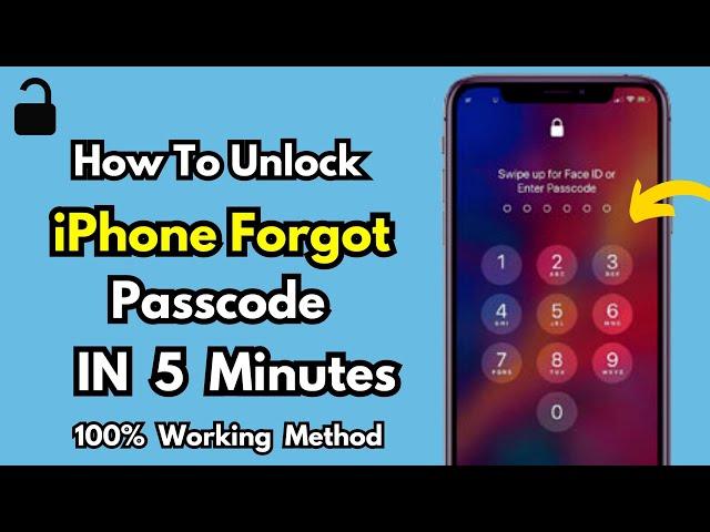 How to Unlock iPhone Forgot Passcode - Face ID Not Working | iPhone Locked to Owner Bypass [Hot ��]