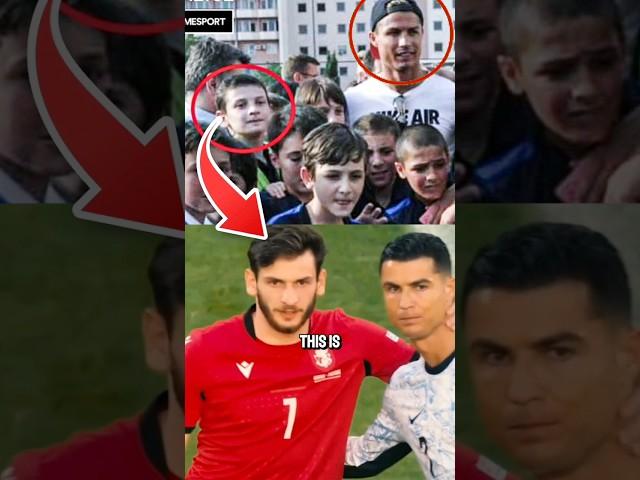 Ronaldo made Kvaratskhelia dream came true after 11 years!