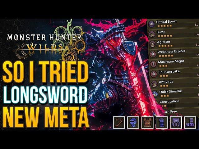 Monster Hunter Wilds - 3 Of The Best Longsword Builds You Don't Want To Miss