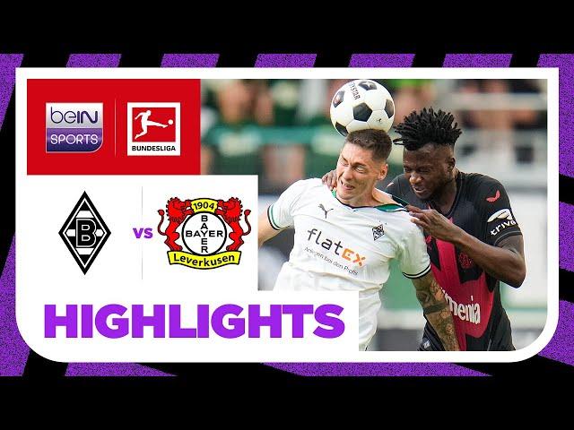 Borussia Monchengladbach v Bayer Leverkusen | Bundesliga 23/24 | Match Highlights