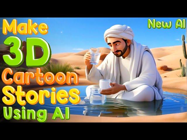Make 3D Animated Stories Using AI For Free || High Quality & Unlimited Video Generator 