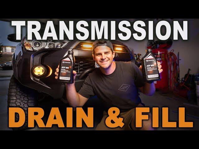 The ULTIMATE 4Runner Transmission DRAIN and FILL