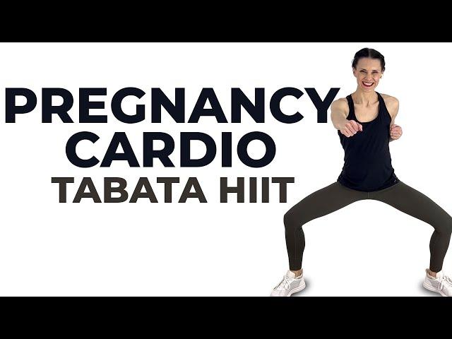 Pregnancy Cardio Tabata HIIT Workout | 12-Minute Prenatal Cardio Workout