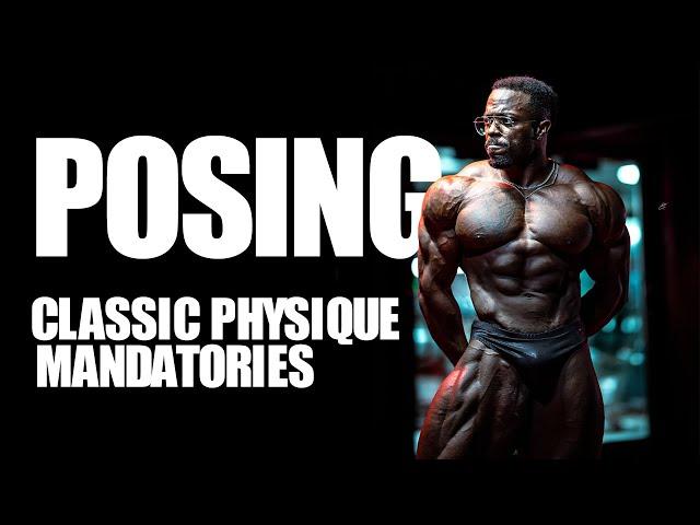 POSING WITH RUFF DIESEL | Classic Physique Mandatories explained | Posing Tutorial