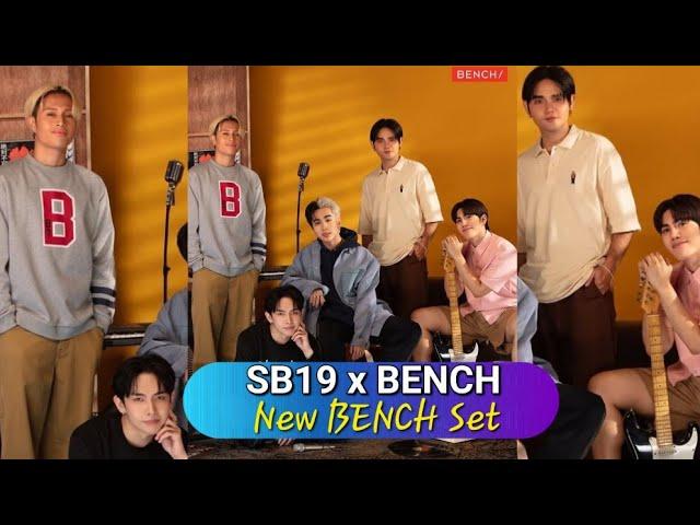 SB19 WEARS FRESH SET OF ATTIRE FROM BENCH IN BENCH CEO POST