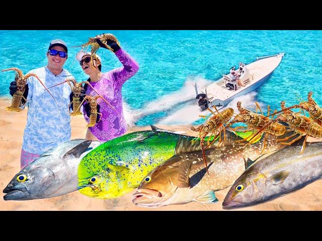 Florida Keys FISHING FRENZY | MAHI, TUNA, LOBSTER, GROUPER, AMBERJACK