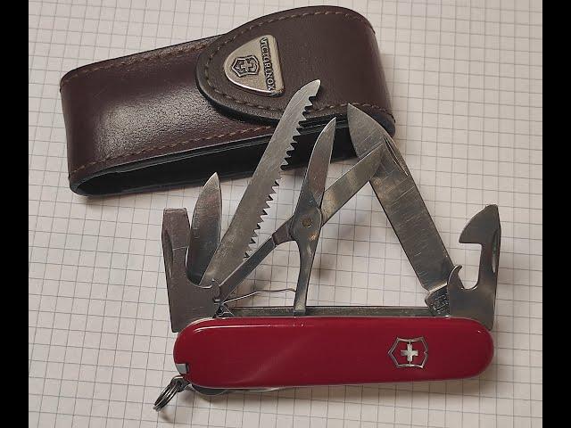 Нож Victorinox Fieldmaster. Краткий обзор и отзыв после 6 лет использования.