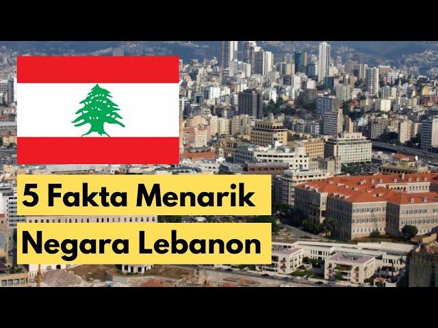 Pernah Mengalami Ledakan Besar! Inilah Fakta Menarik Negara Lebanon